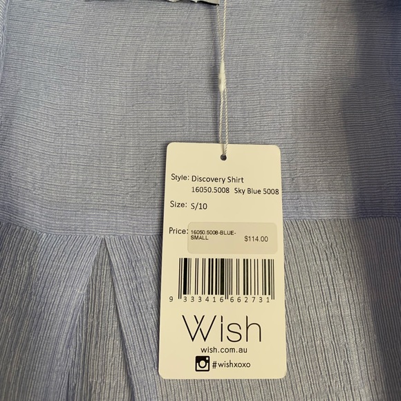 blue buttonup - Picture 2 of 3